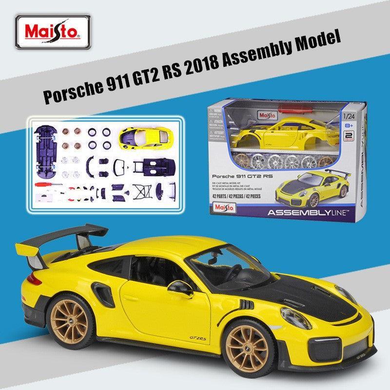 Maisto - 1:24 Porsche 911 GT2 RS 2018 Alloy Assembly Model - inshobby.com