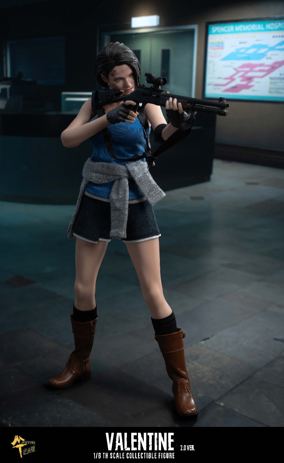 1:6 Ms Valentine 2.0 Action Figure