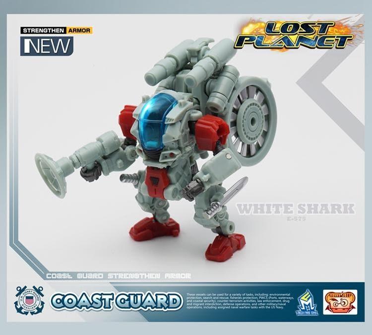 Mechanic Studio - CG-01 Coast Guard E-575 White Shark