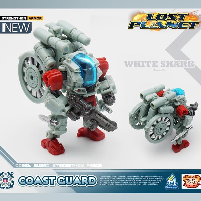 Mechanic Studio - CG-01 Coast Guard E-575 White Shark