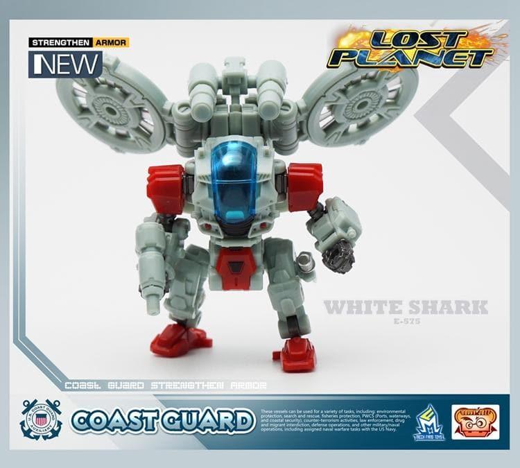 Mechanic Studio - CG-01 Coast Guard E-575 White Shark