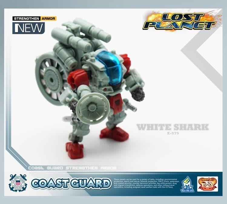 Mechanic Studio - CG-01 Coast Guard E-575 White Shark