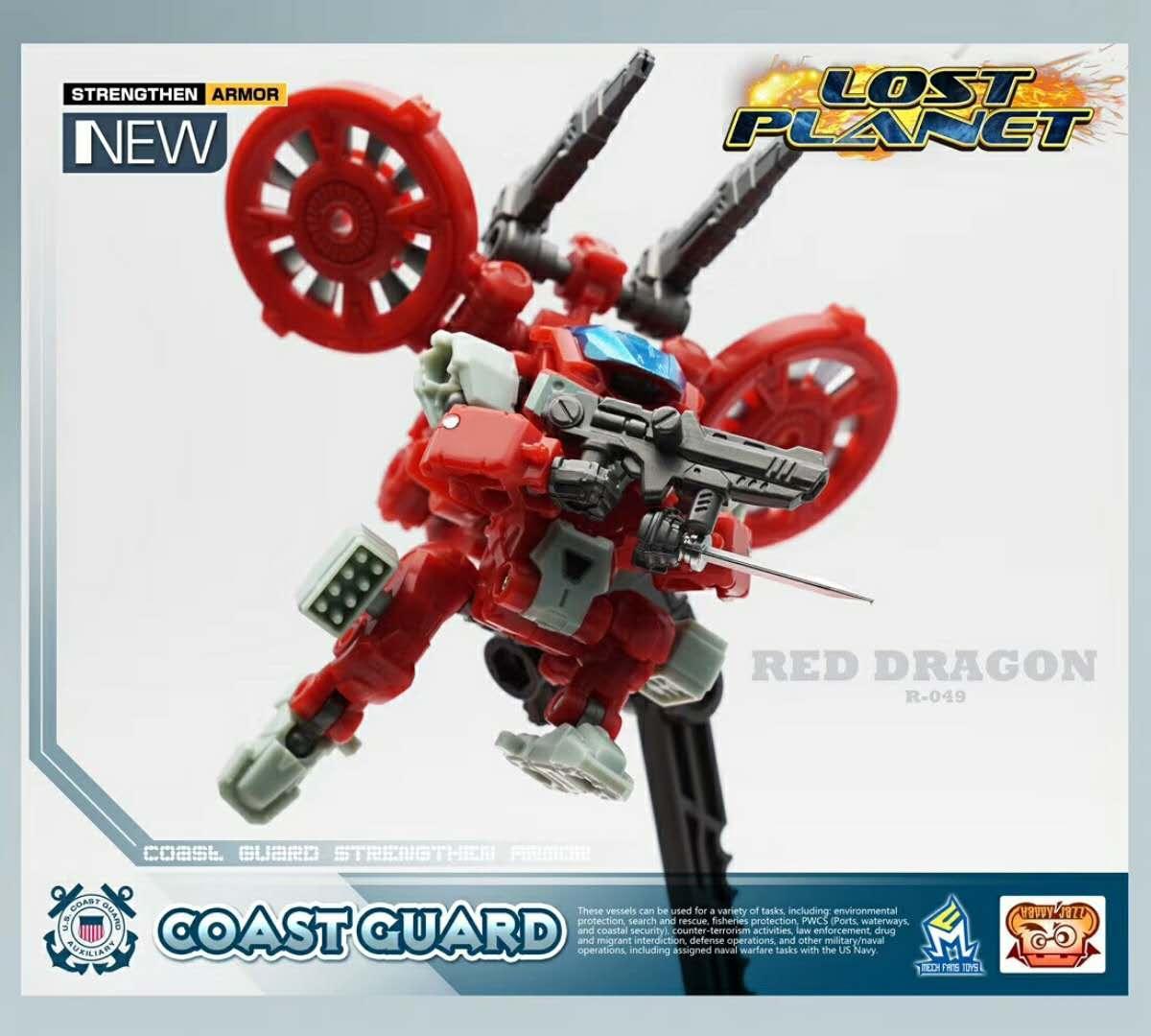 Coast Guard R CG-02 Coast Guard R-049 Red Dragon