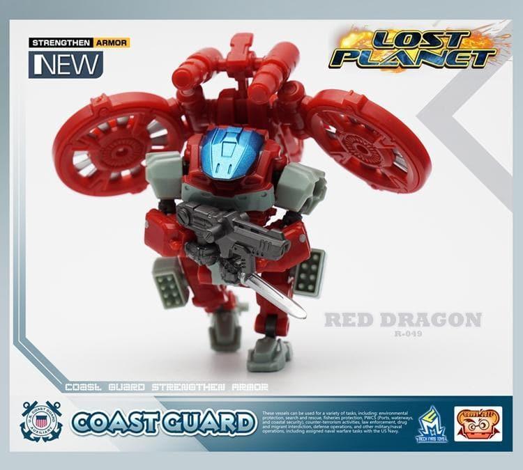 Coast Guard R CG-02 Coast Guard R-049 Red Dragon