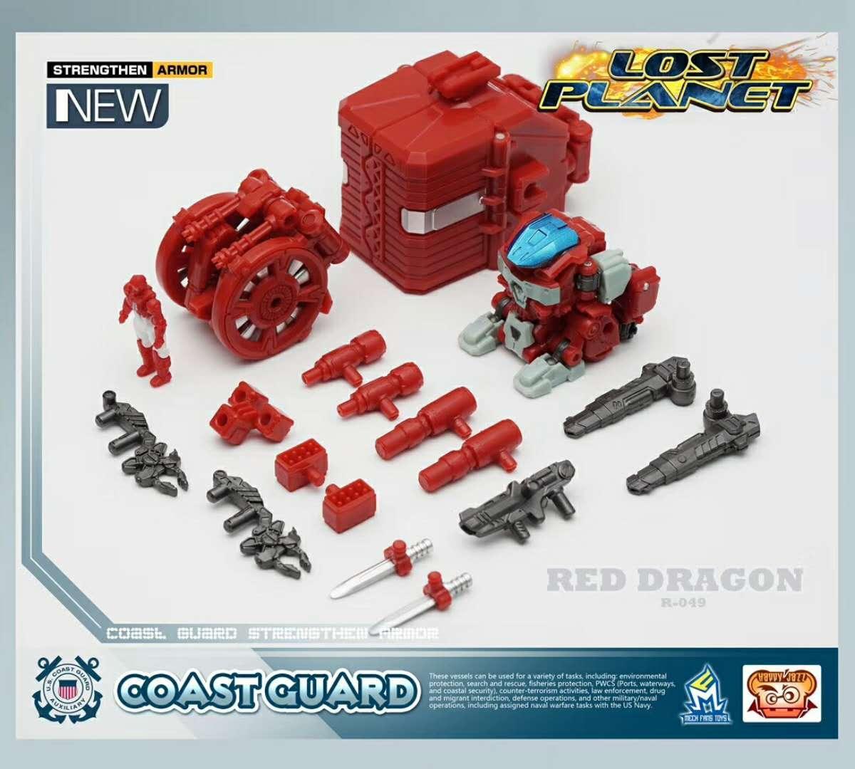 Coast Guard R CG-02 Coast Guard R-049 Red Dragon