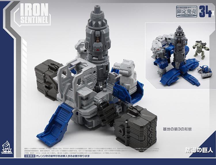 Mechanic Studio - MF-34i Iron Sentinel Fortress Castle Base