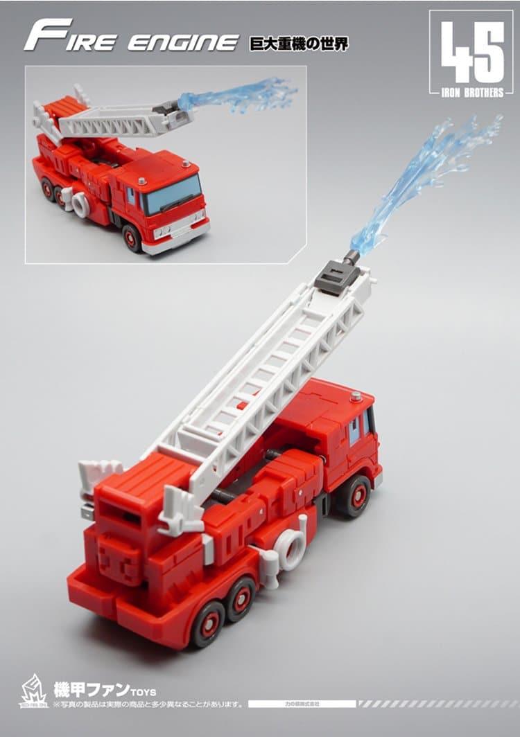 Mechanic Studio - MF-45 Fire Engine - inshobby.com