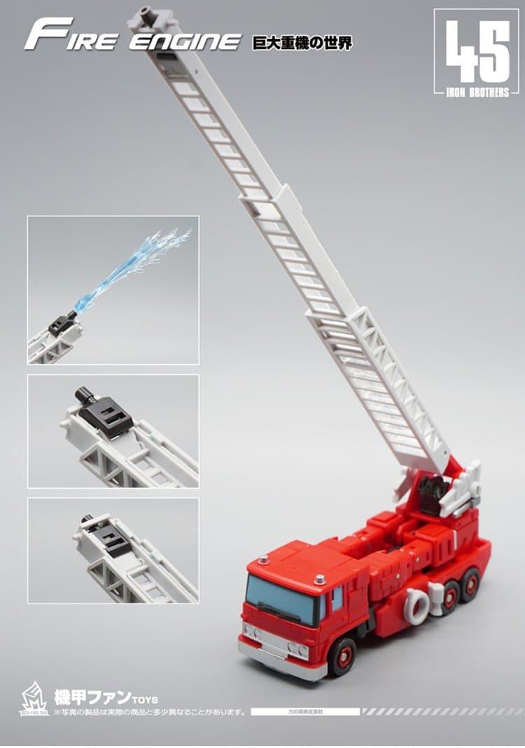 Mechanic Studio - MF-45 Fire Engine - inshobby.com