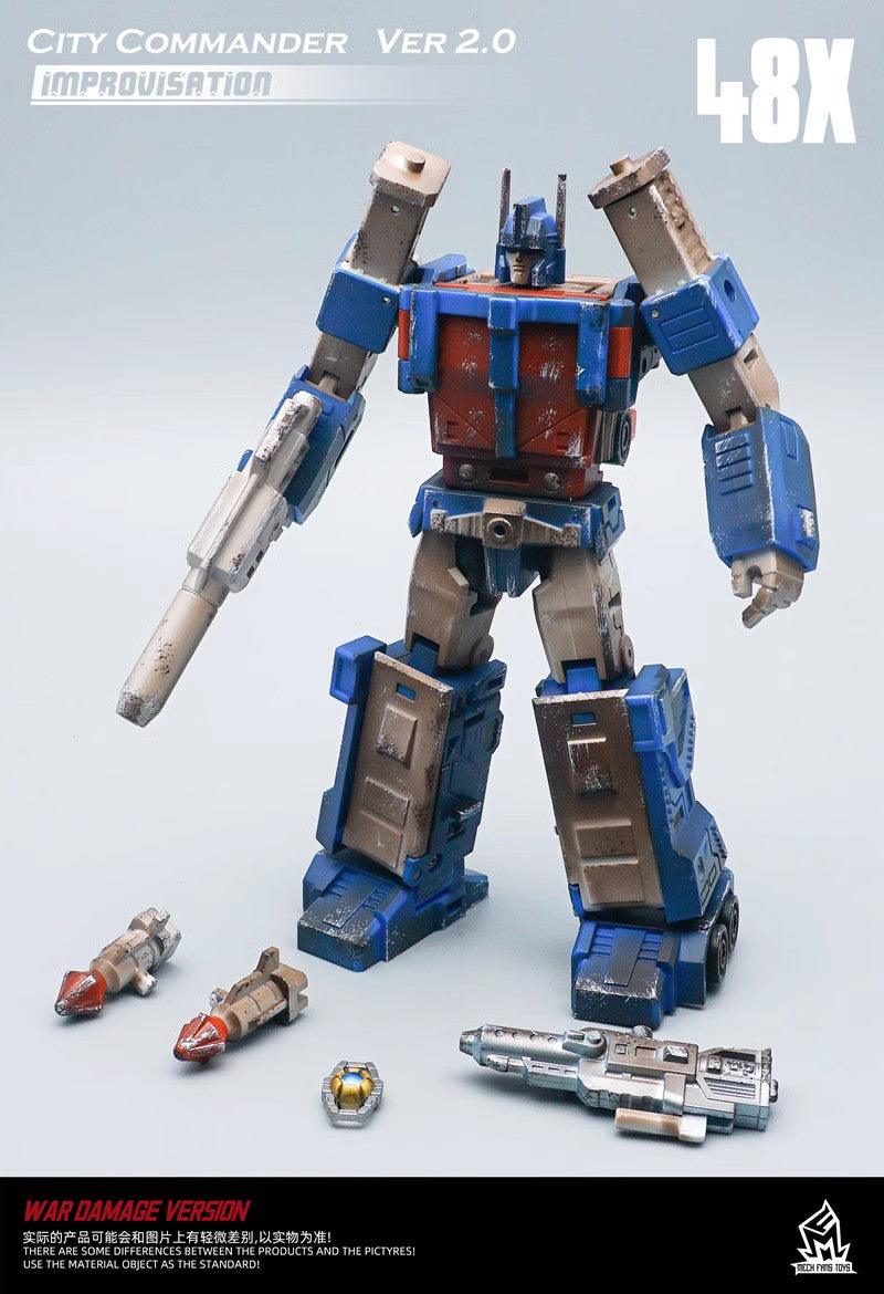 Mechanic Studio - MF-48x City Commander Ultrl Magenus 2.0 (War Damage Version) - inshobby.com