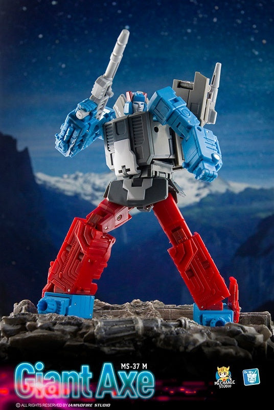Mechanic Studio - MS-37M Giant Axe (Blue Color) - inshobby.com