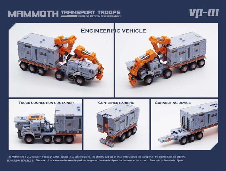 Mechanic Studio - VP-01 Mammoth Transport Troops