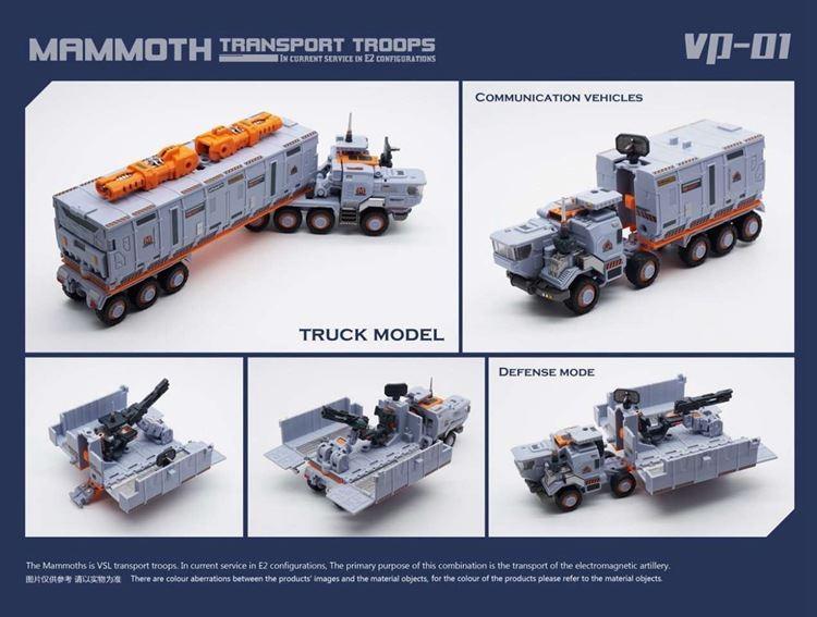 Mechanic Studio - VP-01 Mammoth Transport Troops