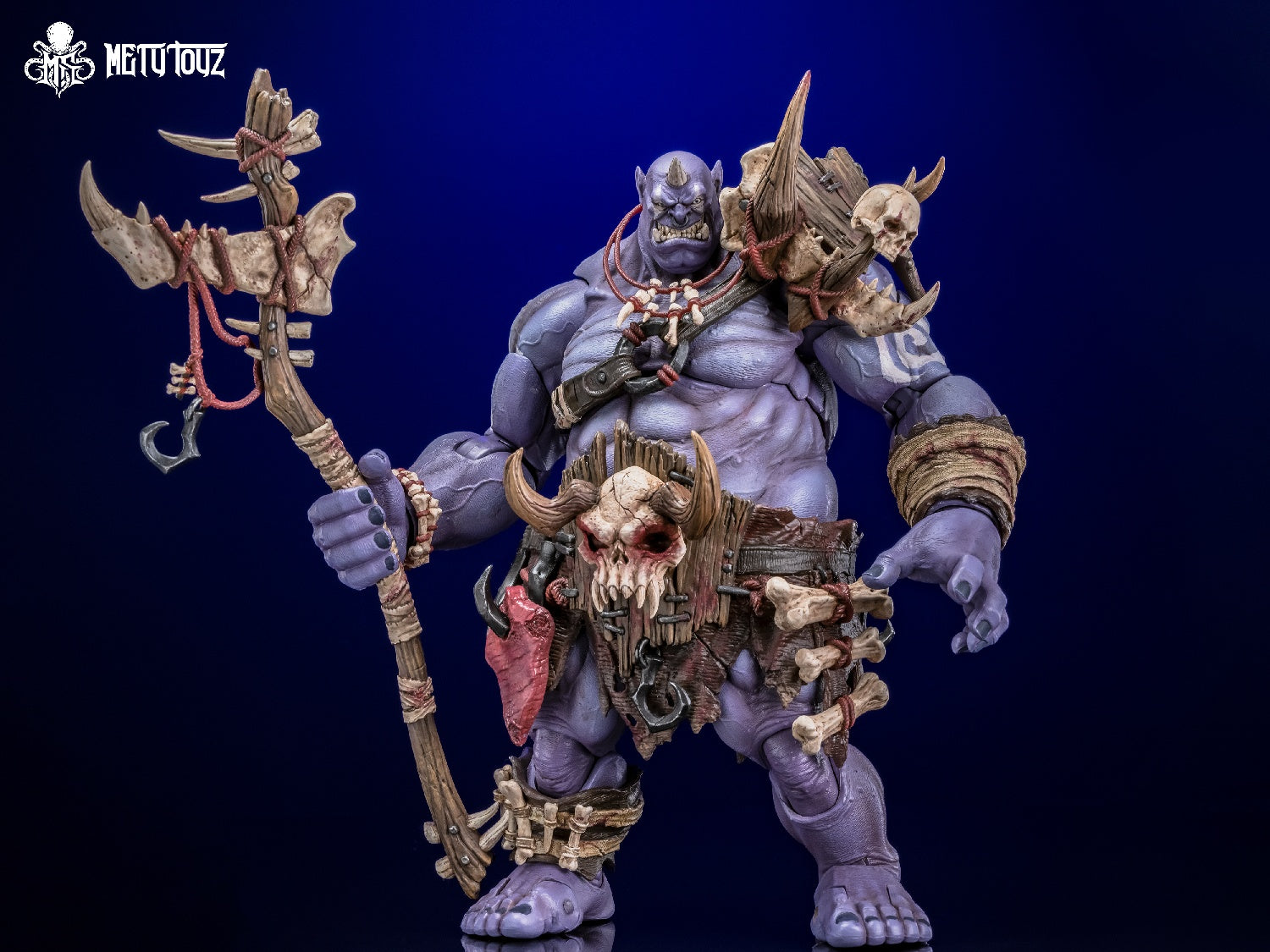 Mety Toyz - 1:10 Orge Mage Gorash Boneglyph Action Figure - inshobby.com