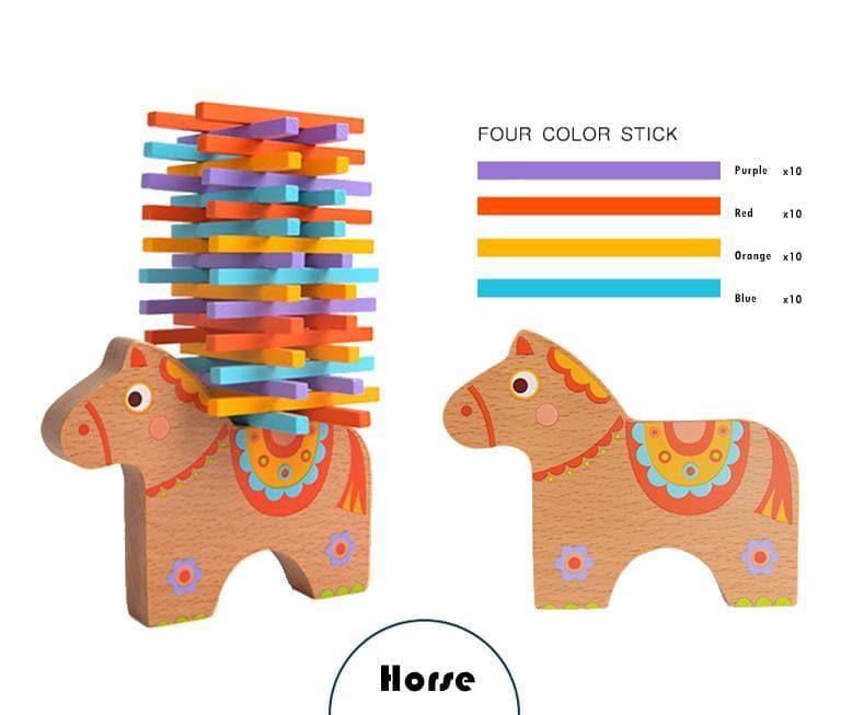 Mideer - Animals Stacking Rods Balancing Game - inshobby.com