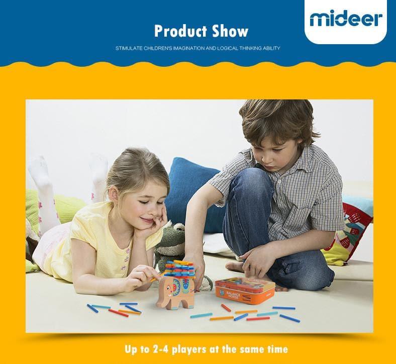 Mideer - Animals Stacking Rods Balancing Game - inshobby.com