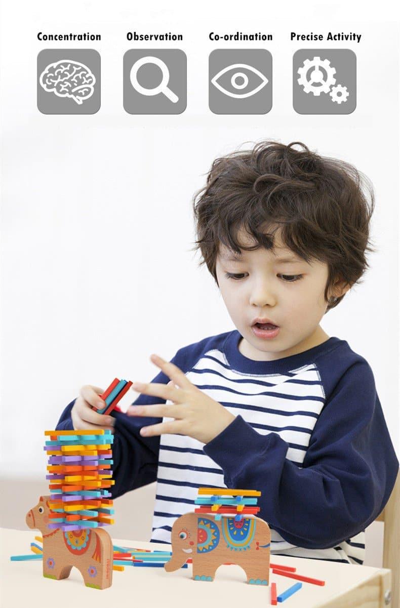 Mideer - Animals Stacking Rods Balancing Game - inshobby.com