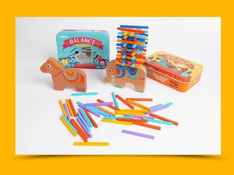 Mideer - Animals Stacking Rods Balancing Game - inshobby.com