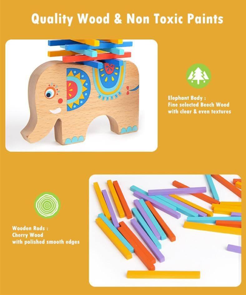 Mideer - Animals Stacking Rods Balancing Game - inshobby.com