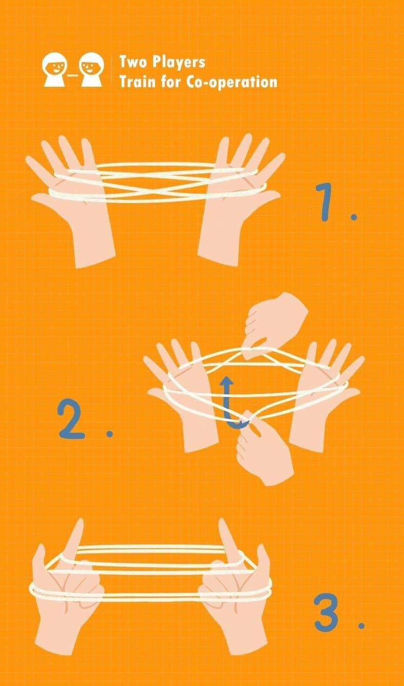 Mideer - Cat's Cradle Magical String Game - inshobby.com