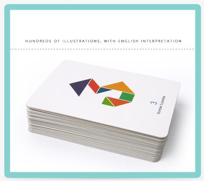 Mideer - Colorful Tangram Puzzle - inshobby.com