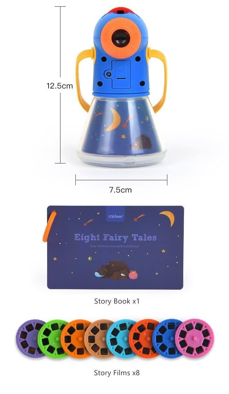 Mideer - Kids Story Book Torch Projector - inshobby.com