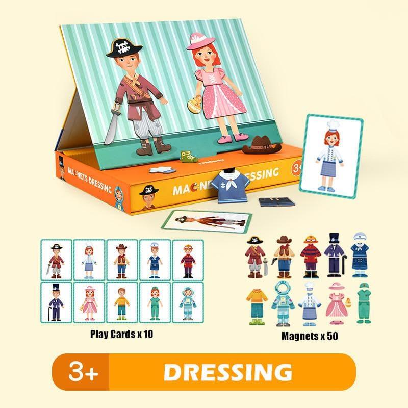 Mideer - Magnets Sticker Activities Puzzle Toy - inshobby.com