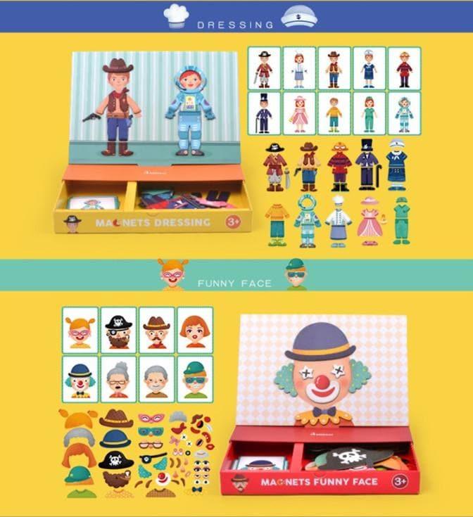 Mideer - Magnets Sticker Activities Puzzle Toy - inshobby.com
