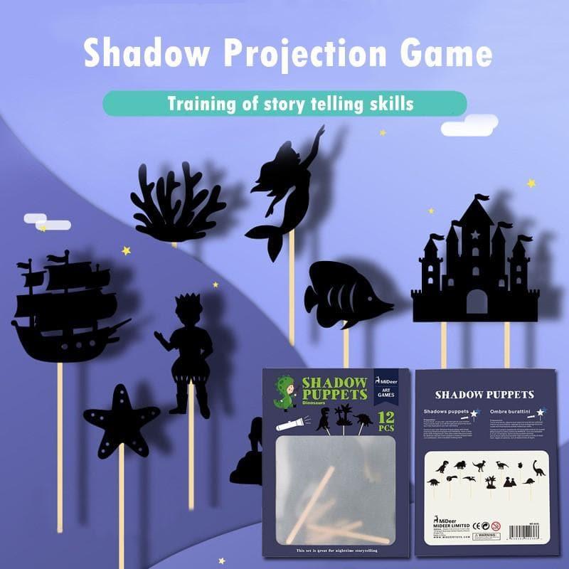 Mideer - Shadow Puppets Story Projection Game