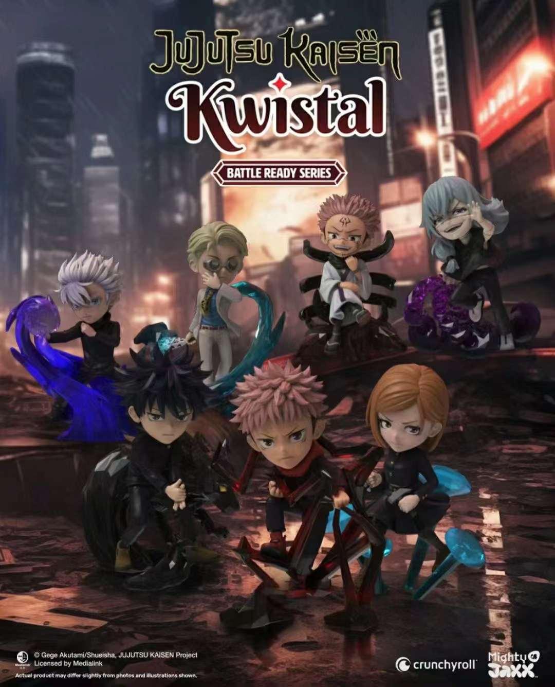 Mighty Jaxx - Jujutsu Kaisen Kwistal Battle Ready Series Mini Figure - inshobby.com