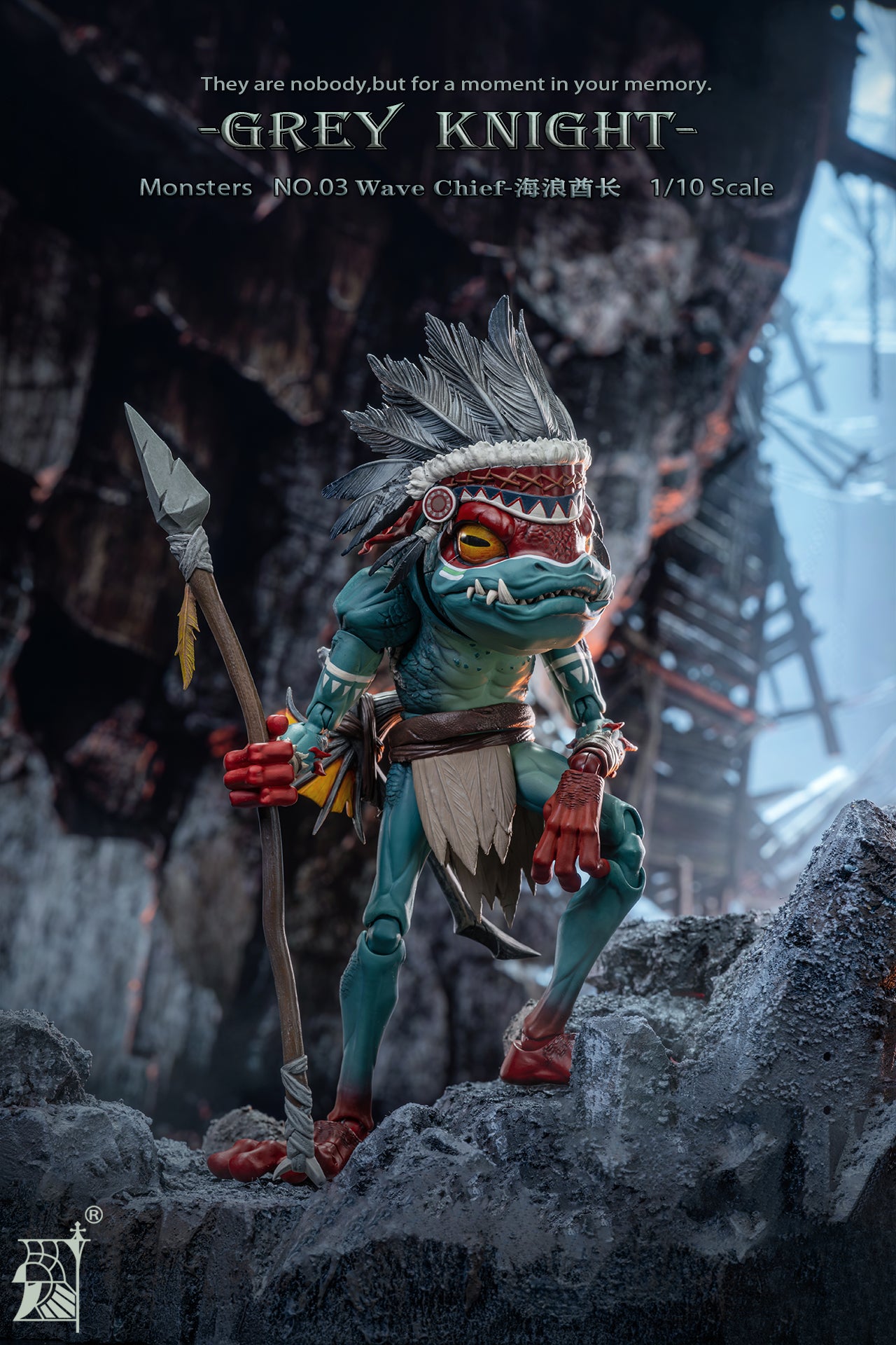 Mithril - 1:10 Grey Knight Monsters Action Figure - inshobby.com