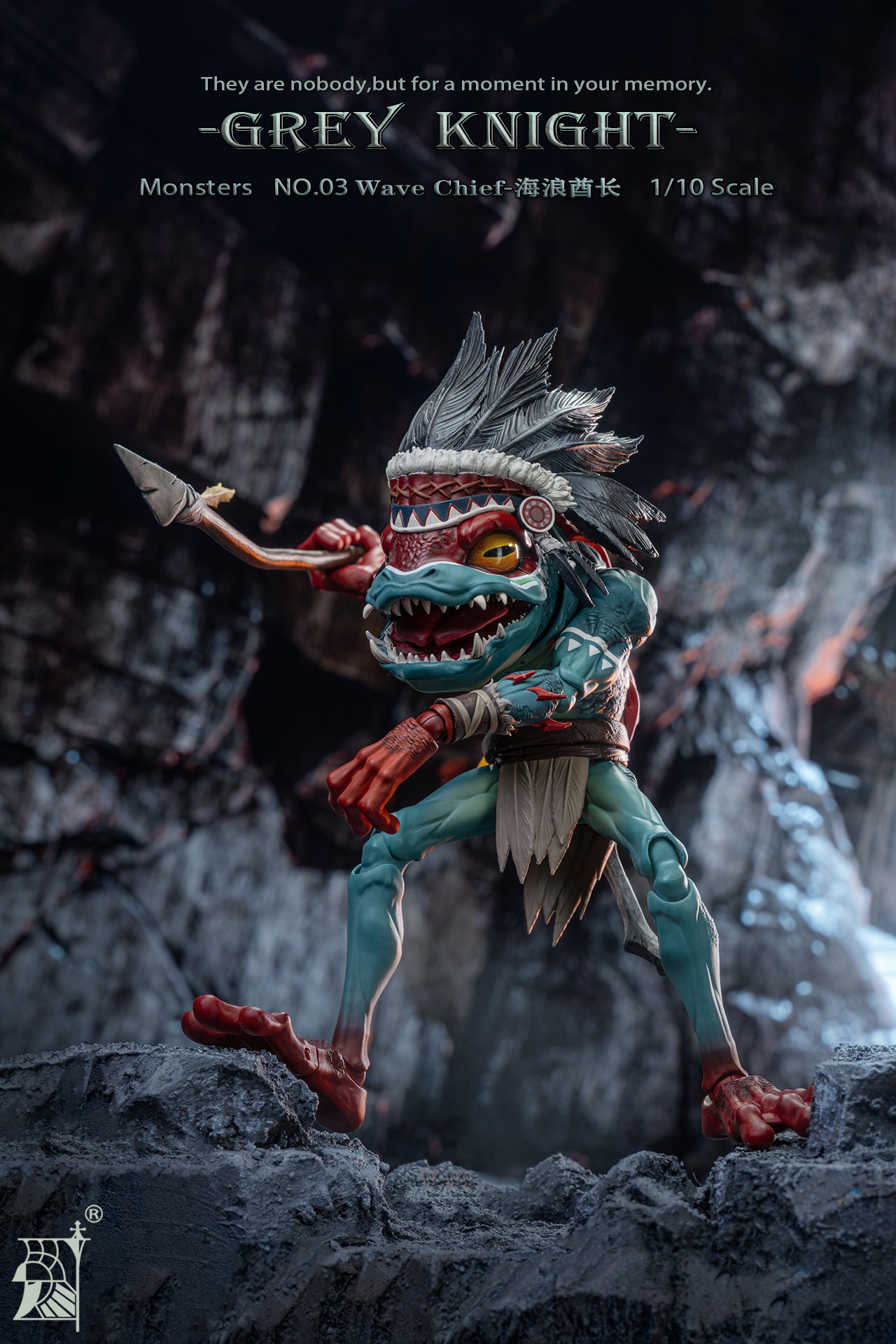 Mithril - 1:10 Grey Knight Monsters Action Figure - inshobby.com