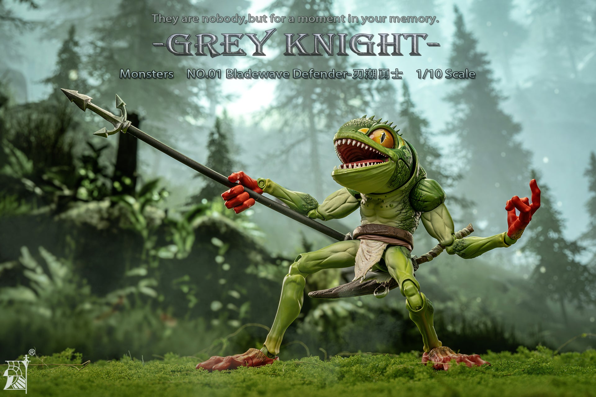 Mithril - 1:10 Grey Knight Monsters Action Figure - inshobby.com