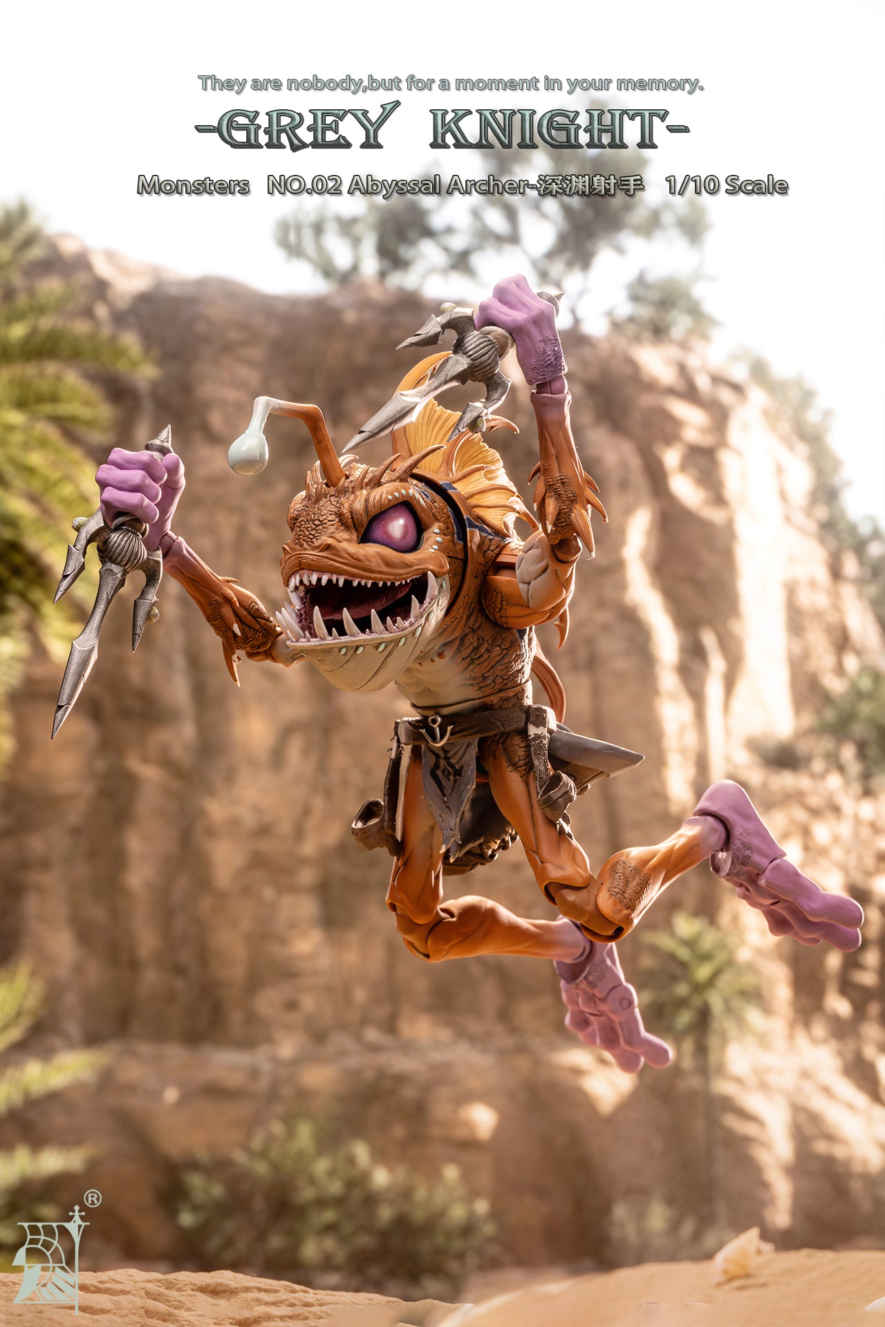 Mithril - 1:10 Grey Knight Monsters Action Figure - inshobby.com