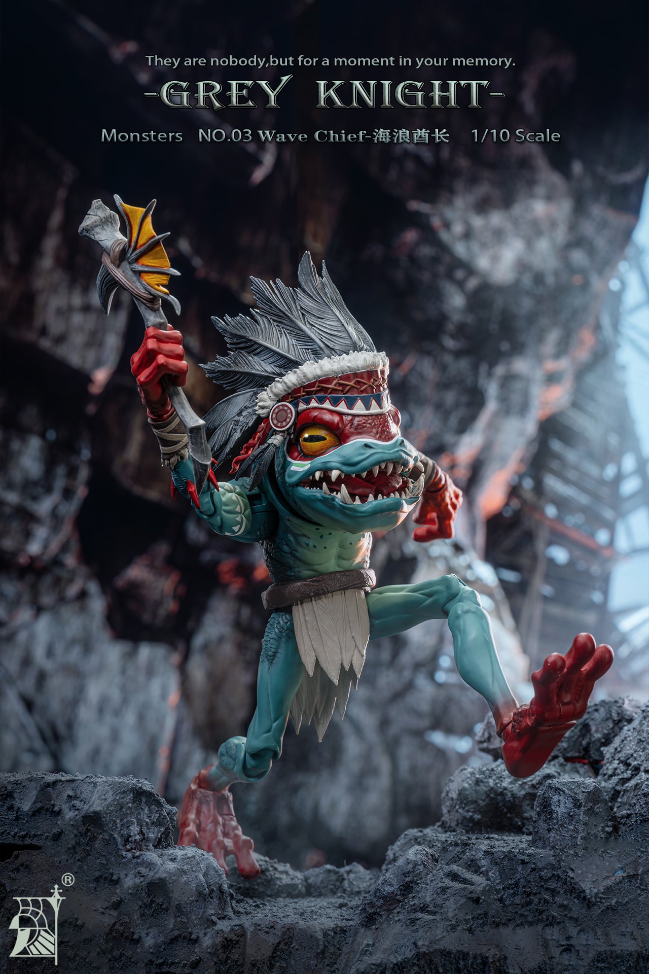 Mithril - 1:10 Grey Knight Monsters Action Figure - inshobby.com