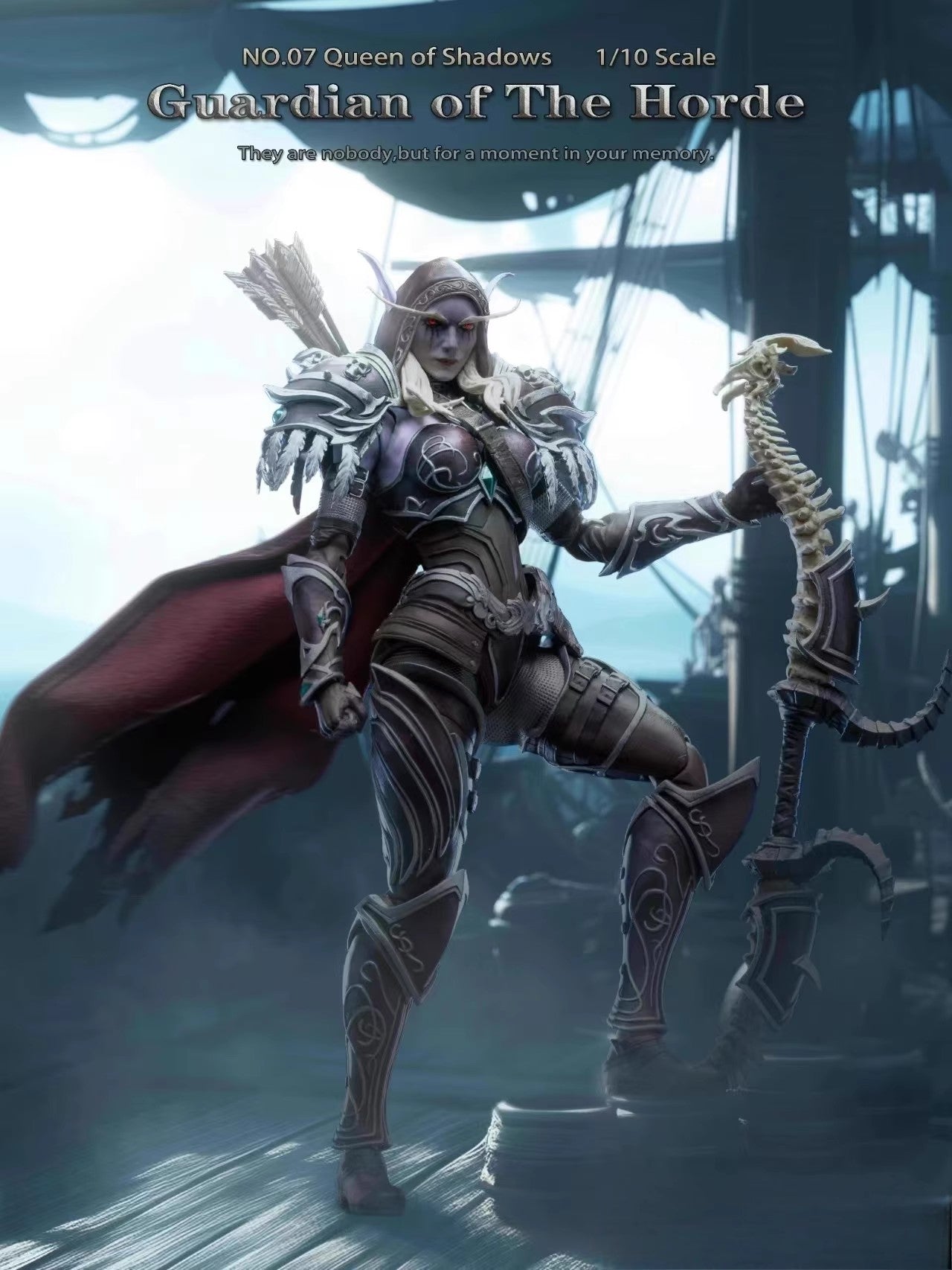 Mithril - 1:10 Queen of Shadows Guardian of the Horde Action Figure - inshobby.com