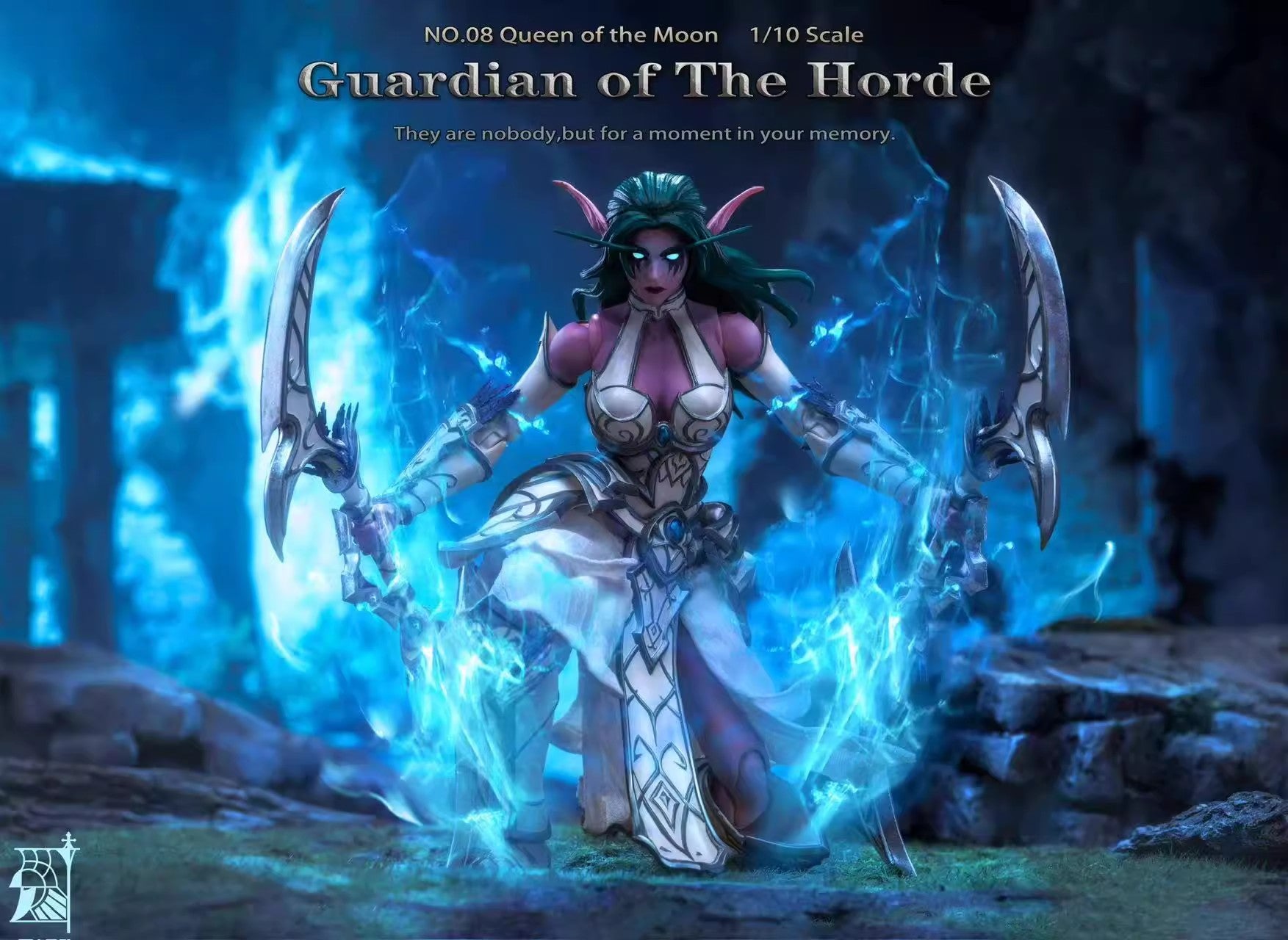 1:10 Queen of the Moon Guardian of the Horde Action Figure