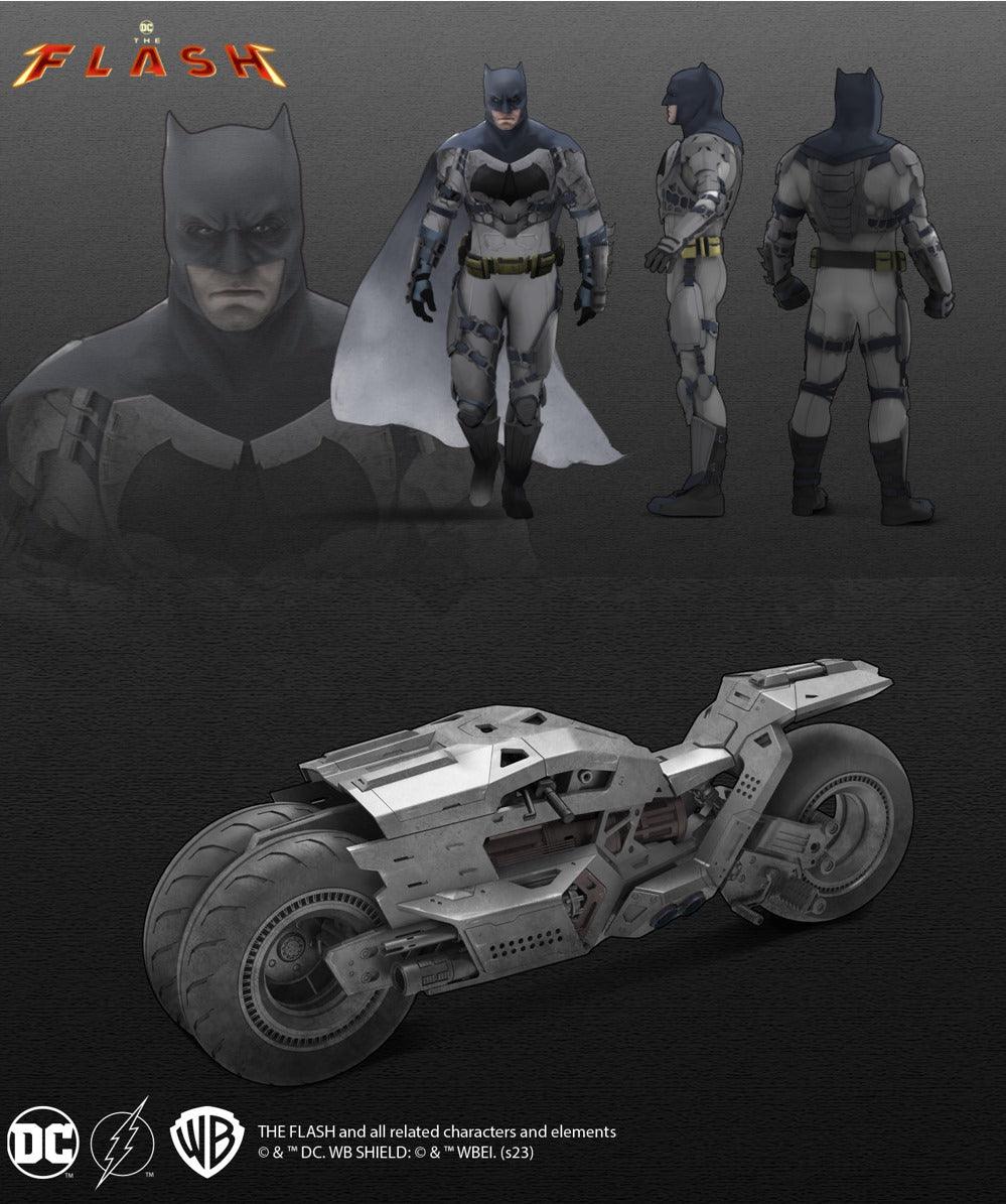 ModoKing - 1:12 Batman The Flash & Batcycle Assembly Kit