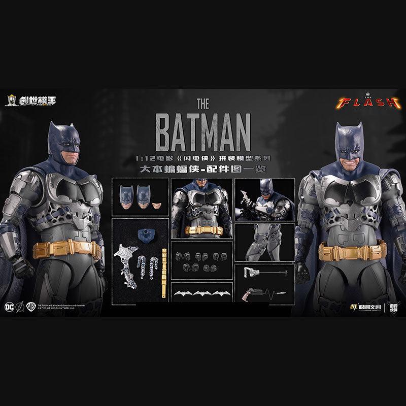 ModoKing - 1:12 Batman The Flash & Batcycle Assembly Kit - inshobby.com