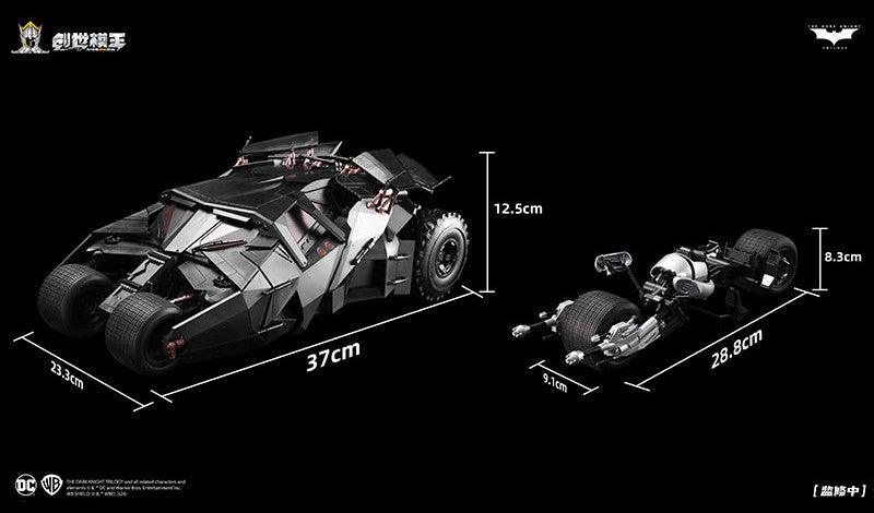 ModoKing - 1:12 Batmobile Tumbler & Batpod Assembly Kit