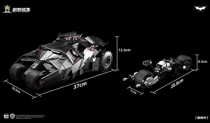 ModoKing - 1:12 Batmobile Tumbler & Batpod Assembly Kit - inshobby.com