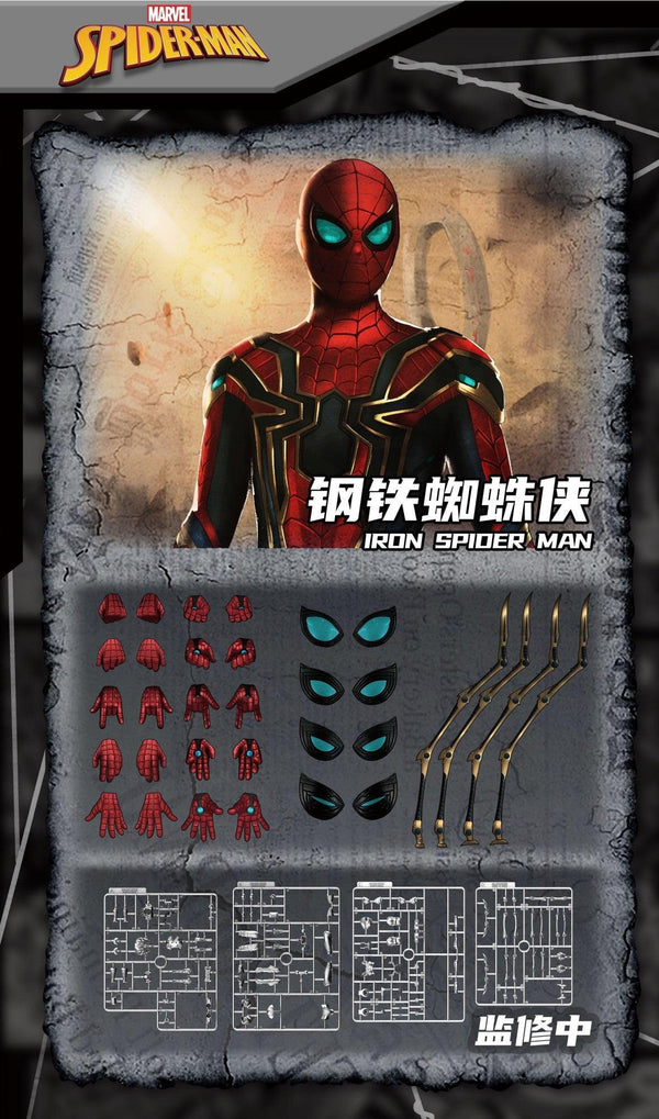 ModoKing - 1:12 Iron Spider Man Assembly Kit