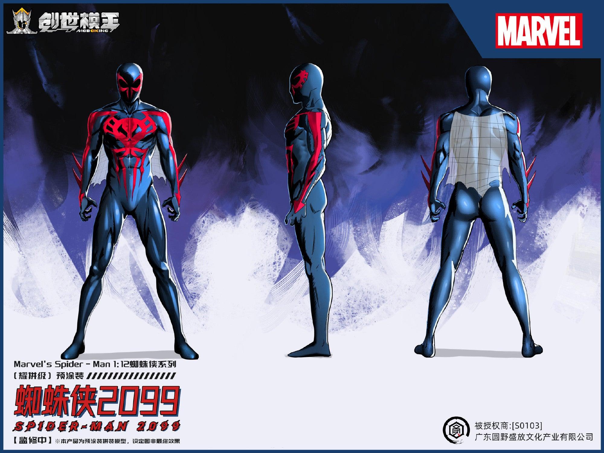 ModoKing - 1:12 Spider-Man 2099 Version 2.0 Assembly Kit