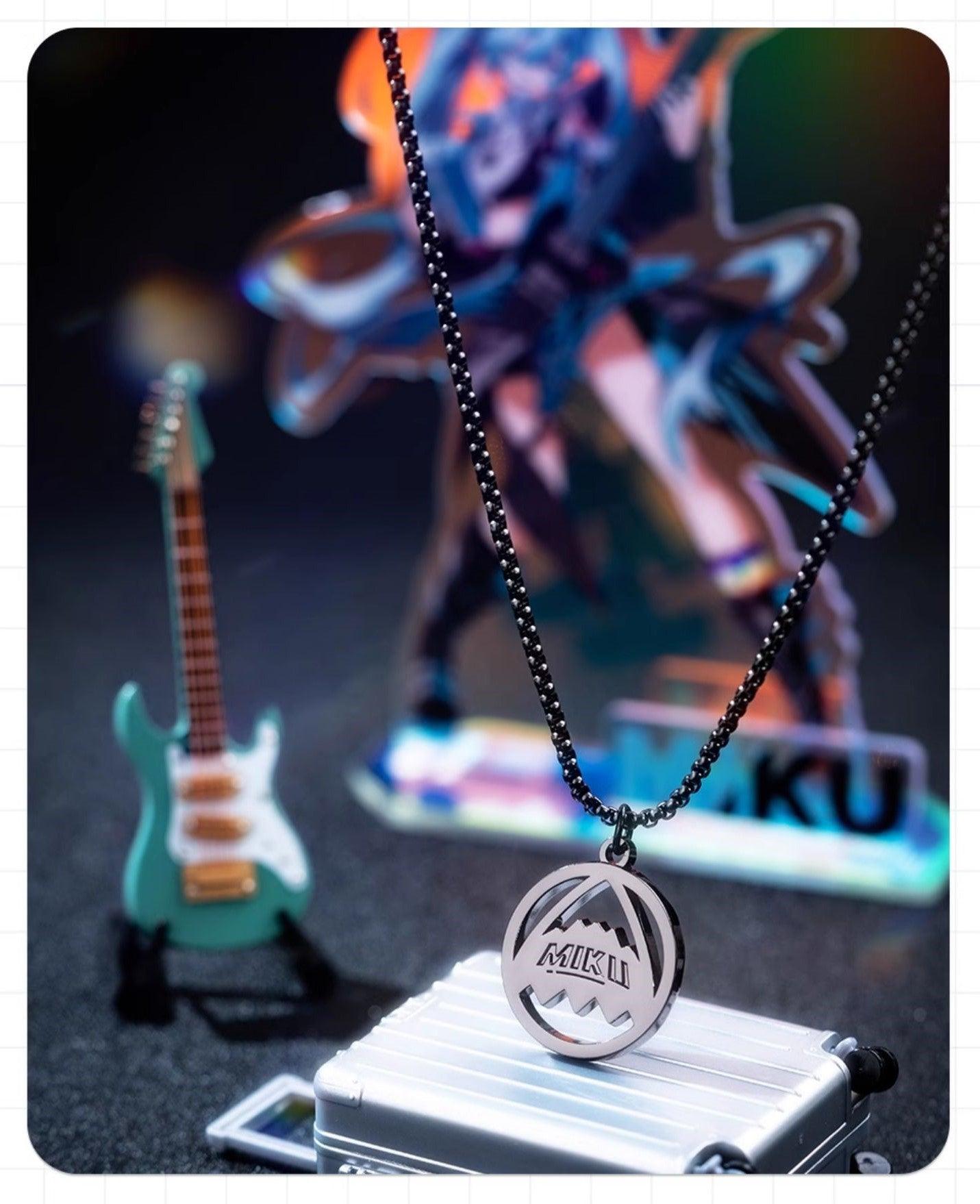 Moeyu - Hatsune Miku Rave Singer Zinc Alloy Necklace - inshobby.com