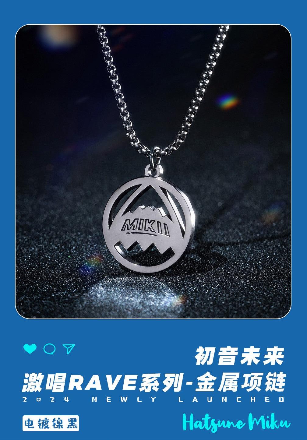 Moeyu - Hatsune Miku Rave Singer Zinc Alloy Necklace - inshobby.com