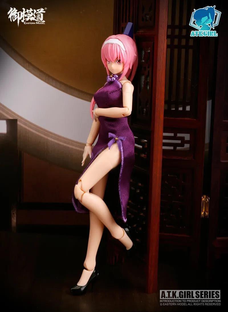 Morstorm - 1:12 ATK Girl Chipao Cheongsam Costume Set - inshobby.com