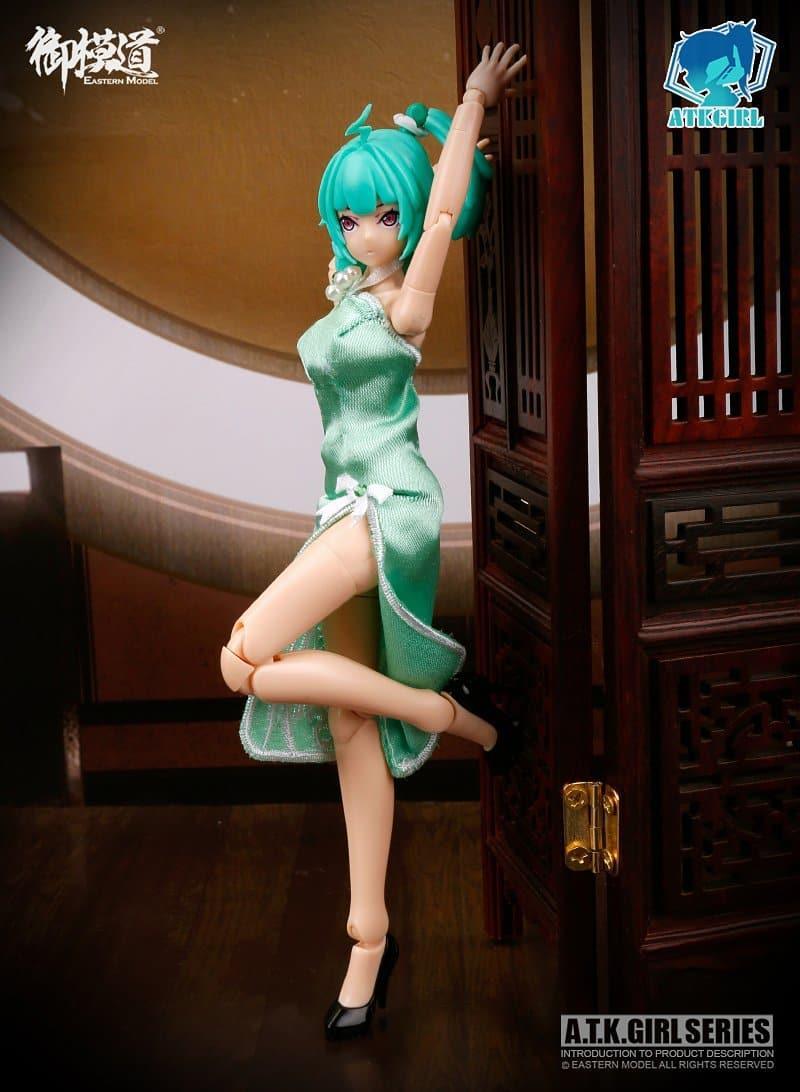 Morstorm - 1:12 ATK Girl Chipao Cheongsam Costume Set - inshobby.com