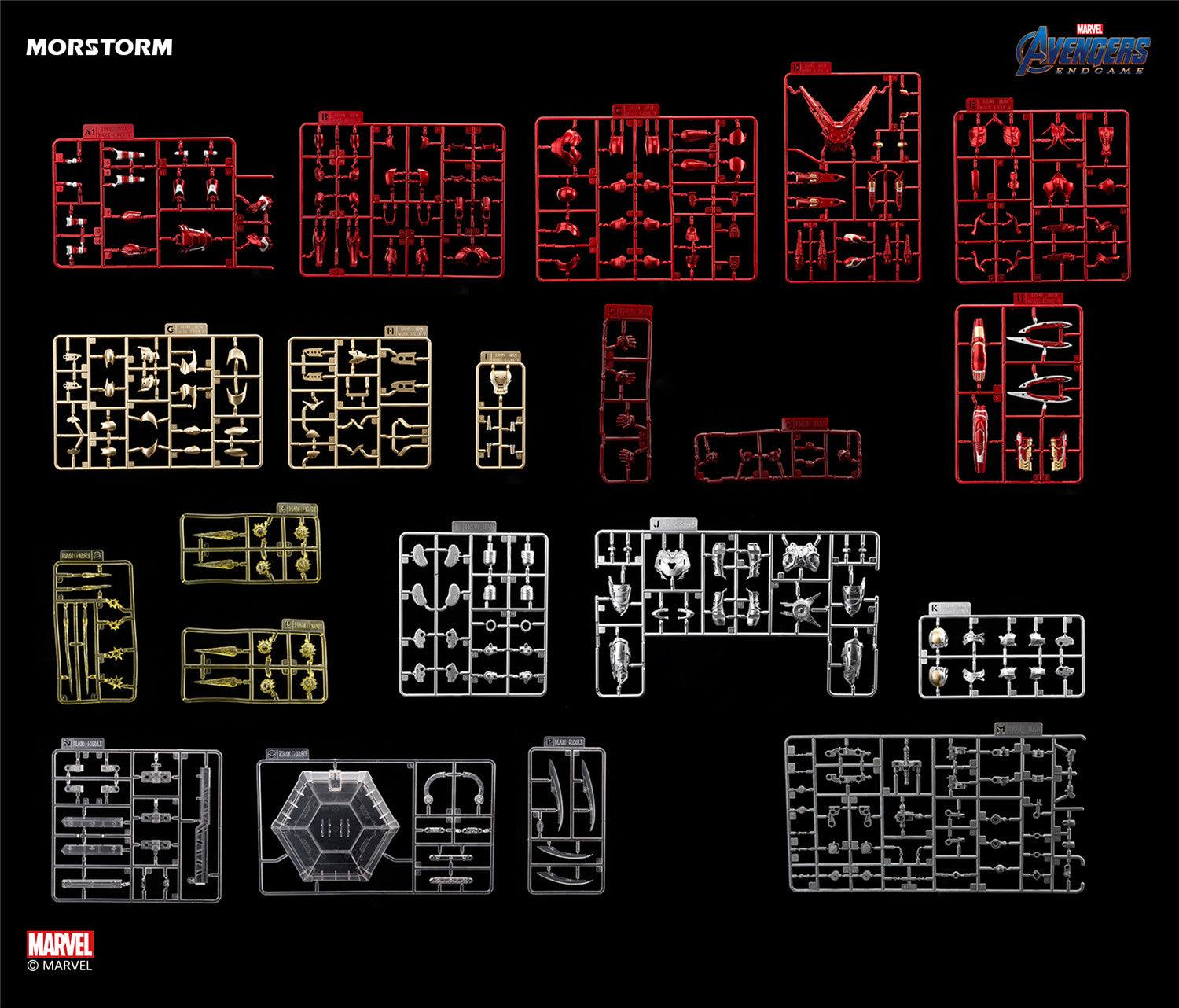 Morstorm - 1:14 Iron Man Mark LXXXV Mk85 Assembly Kit - inshobby.com