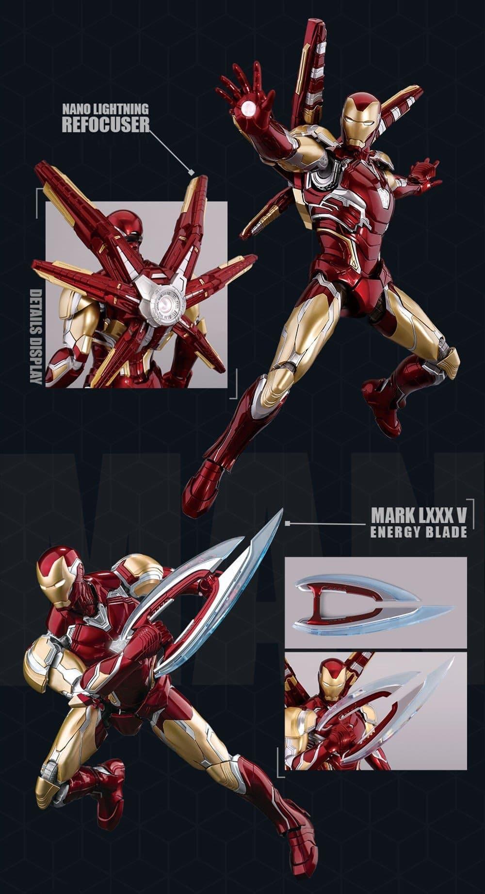 1:9 Iron Man Mark LXXXV Mk85 Assembly Kit