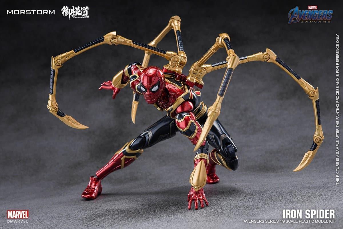 IRON SPIDER スパイダーマン　1/9 SCALE 1:9 Spider-man Iron Spider Assembly Kit