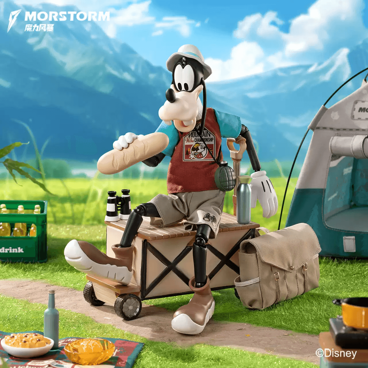 Morstorm - Disney City Escape Plan Camping Theme Action Figure - inshobby.com